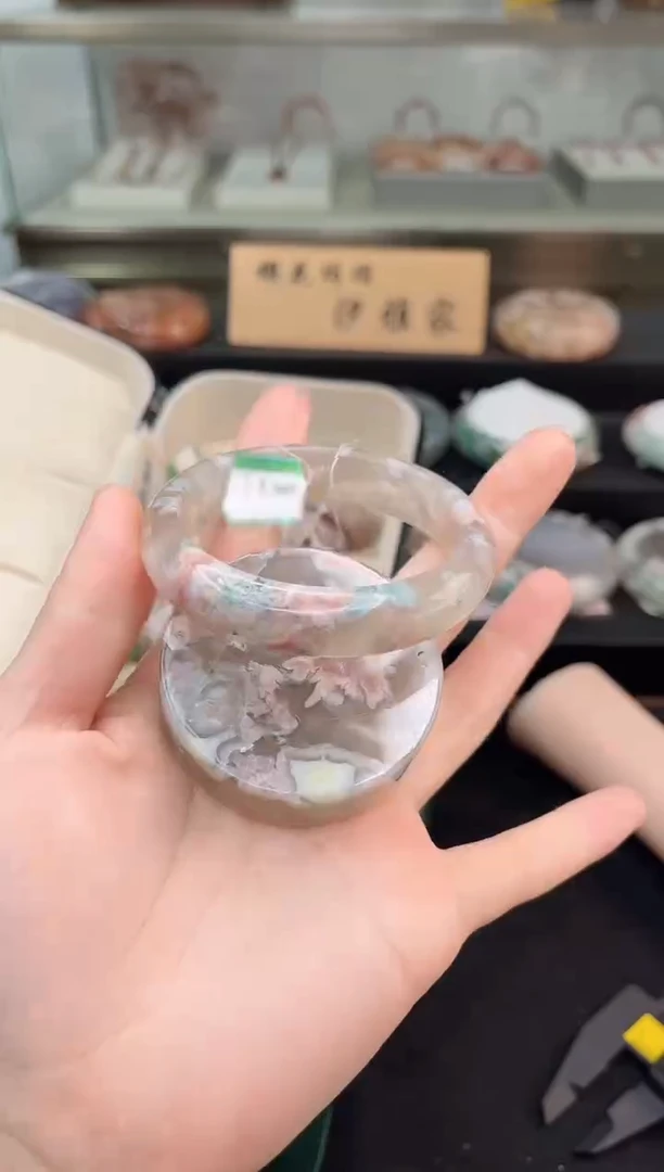 未镶嵌手镯石英质玉56圈口(赠品镯心)s906177