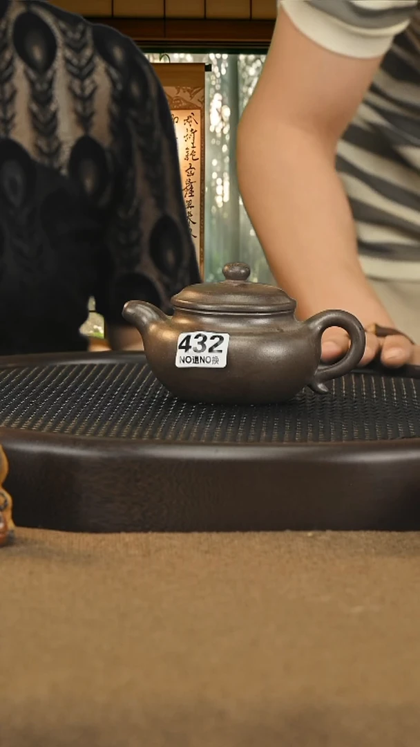 茶壶紫砂紫砂壶精工半手432