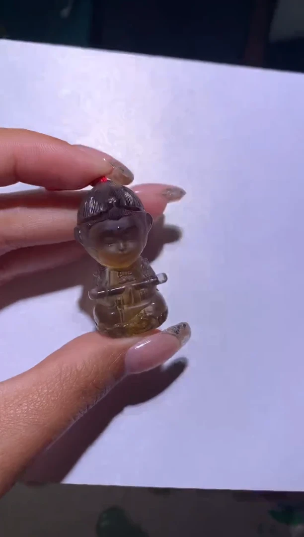 未镶嵌颈饰玛瑙/玉髓孙悟空宝宝佛