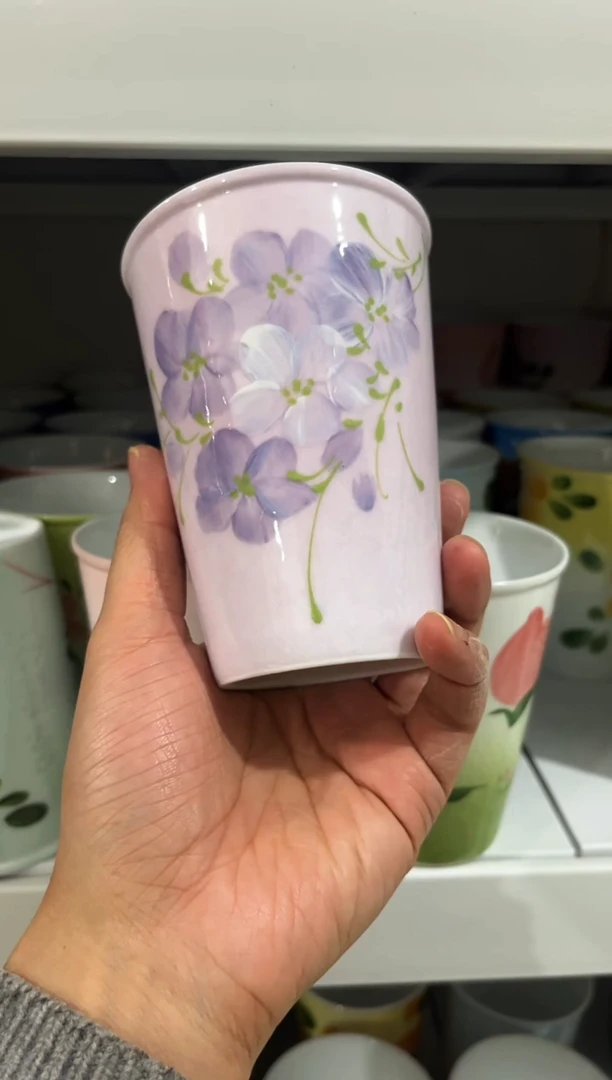 微瑕手绘景德镇餐饮具玲珑