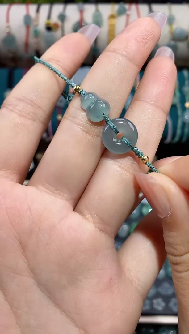 散珠翡翠翡翠手绳