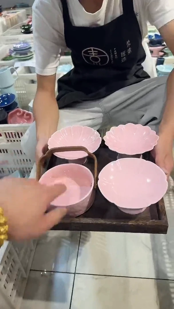瓷片微瑕商品，介意勿拍 托盘