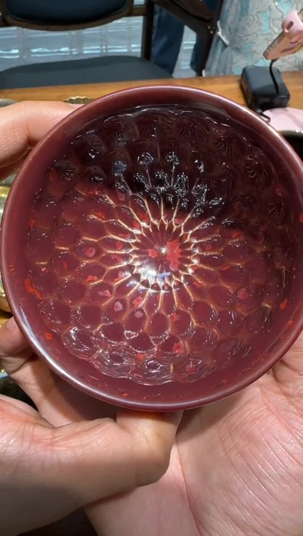 【闪购商品】范泽锋 见喜 鸡血红