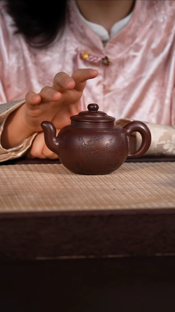 茶壶紫砂龙血砂 300cc