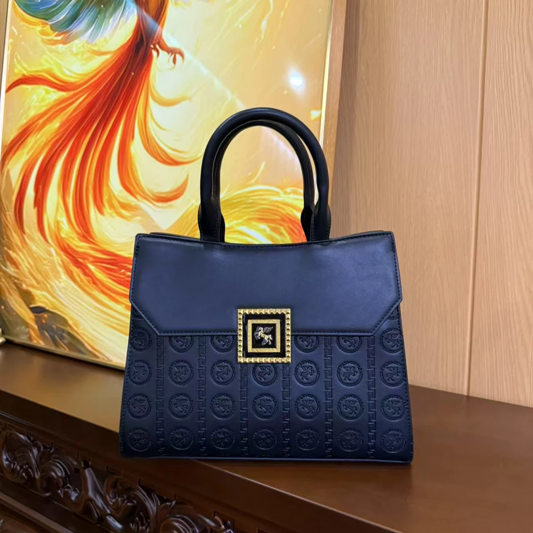 2025新款轻奢时尚压花手拎大包3975