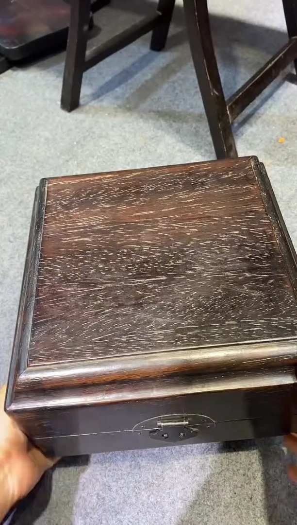 檀香紫檀（小叶紫檀）紫檀拆件雕刻板以直播间实物为准微瑕老物件