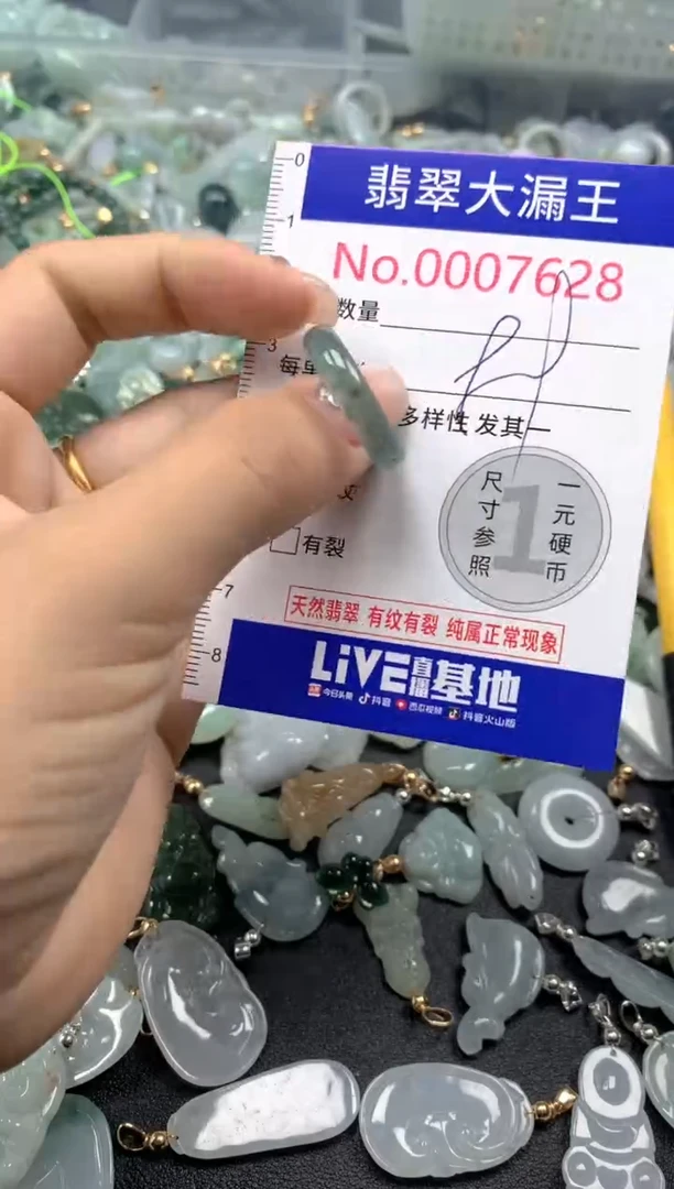 颈饰未镶嵌翡翠7628