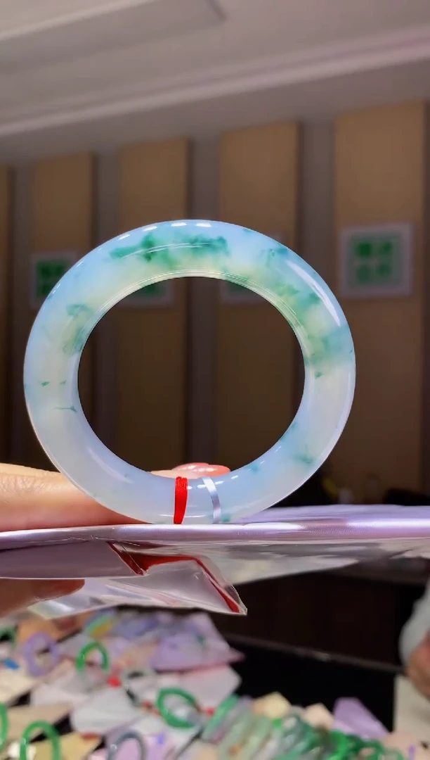 未镶嵌手镯翡翠-C106 圈口56.2 全款22万 定金2万