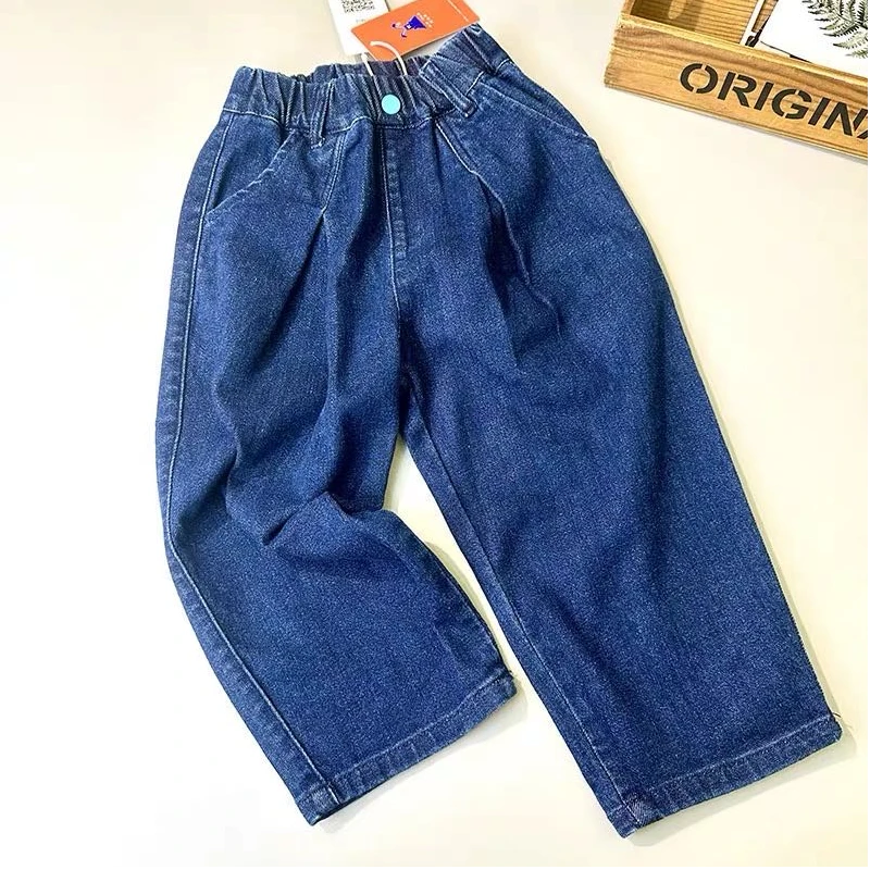63960春款新款品牌牛仔裤蓝色