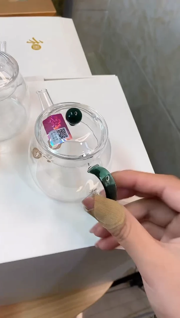 禾器/言卿壶/墨绿