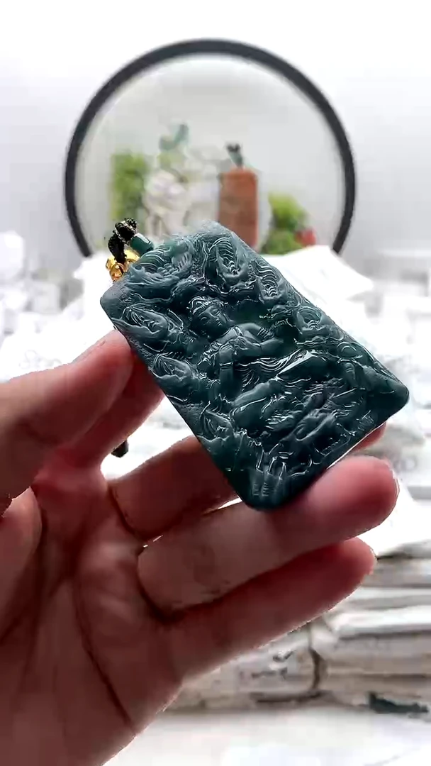 颈饰未镶嵌翡翠大势至