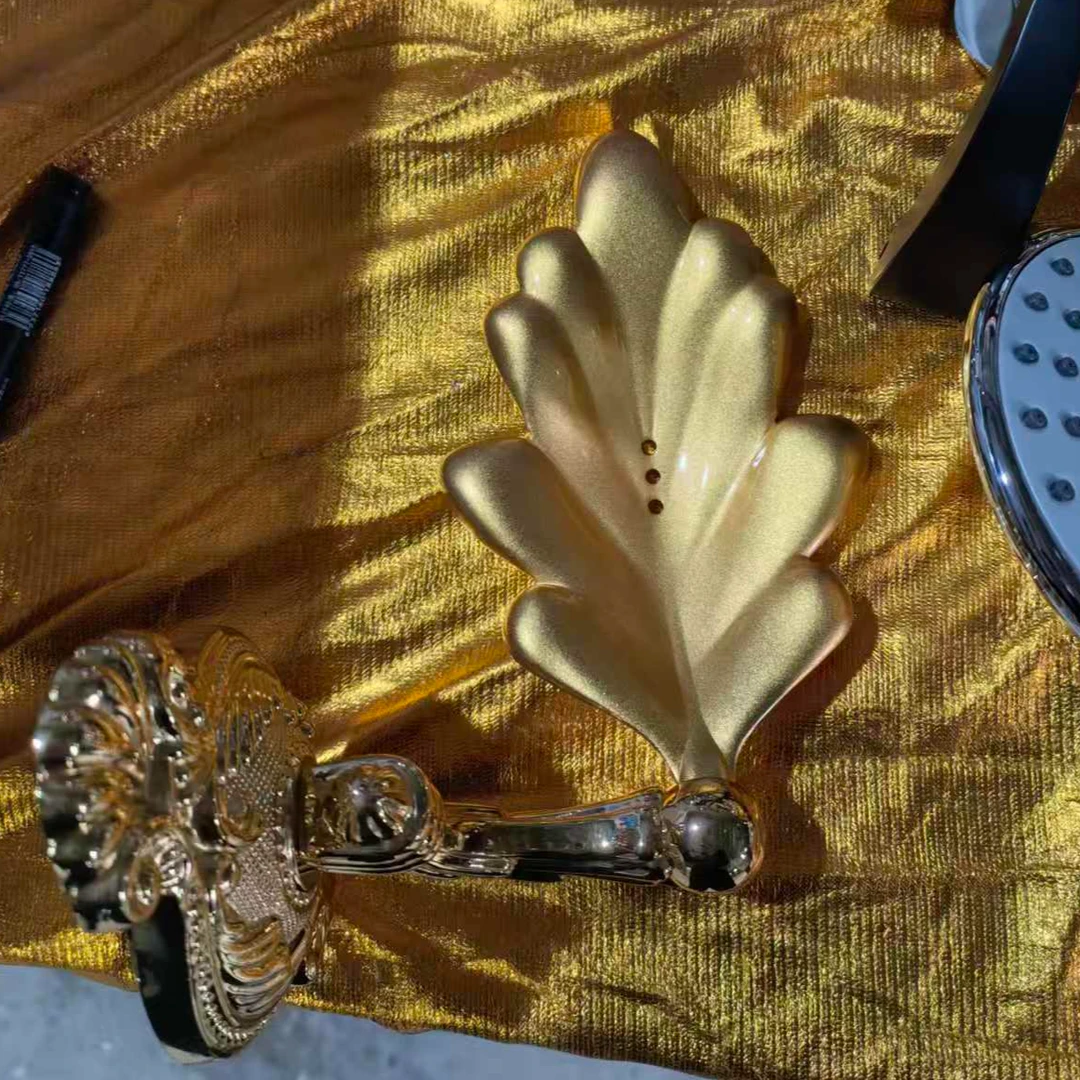 卫生间精品金色设计感置物台（WJ13-06A)