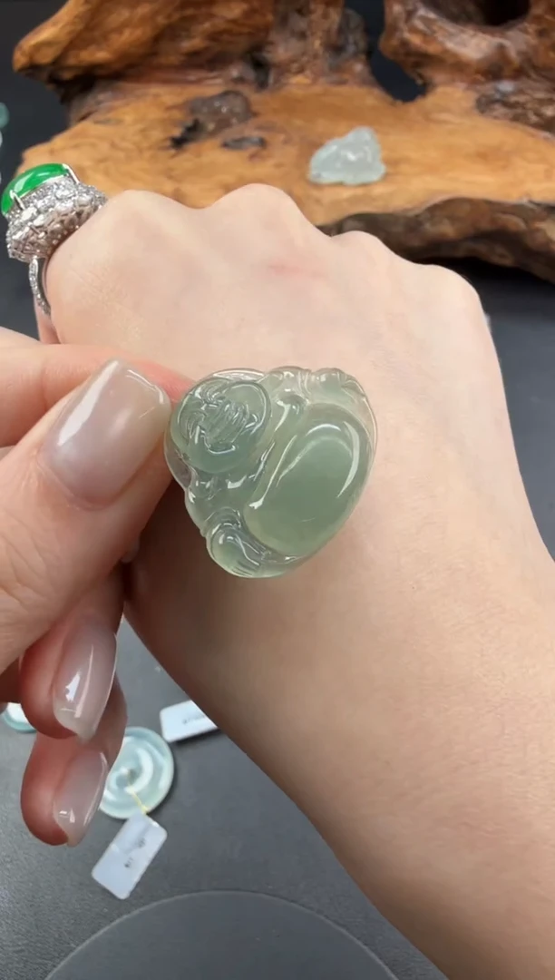 吊坠(不含链)未镶嵌翡翠翡翠饰品-184