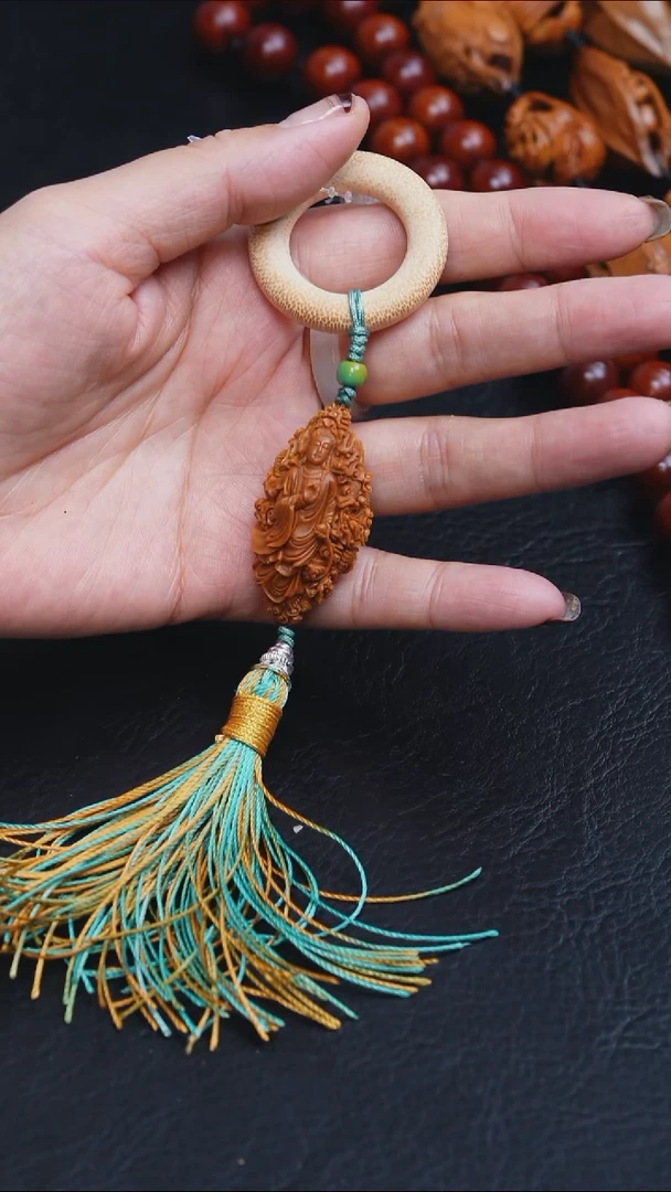 吊坠橄榄核2.2九龙观音单籽