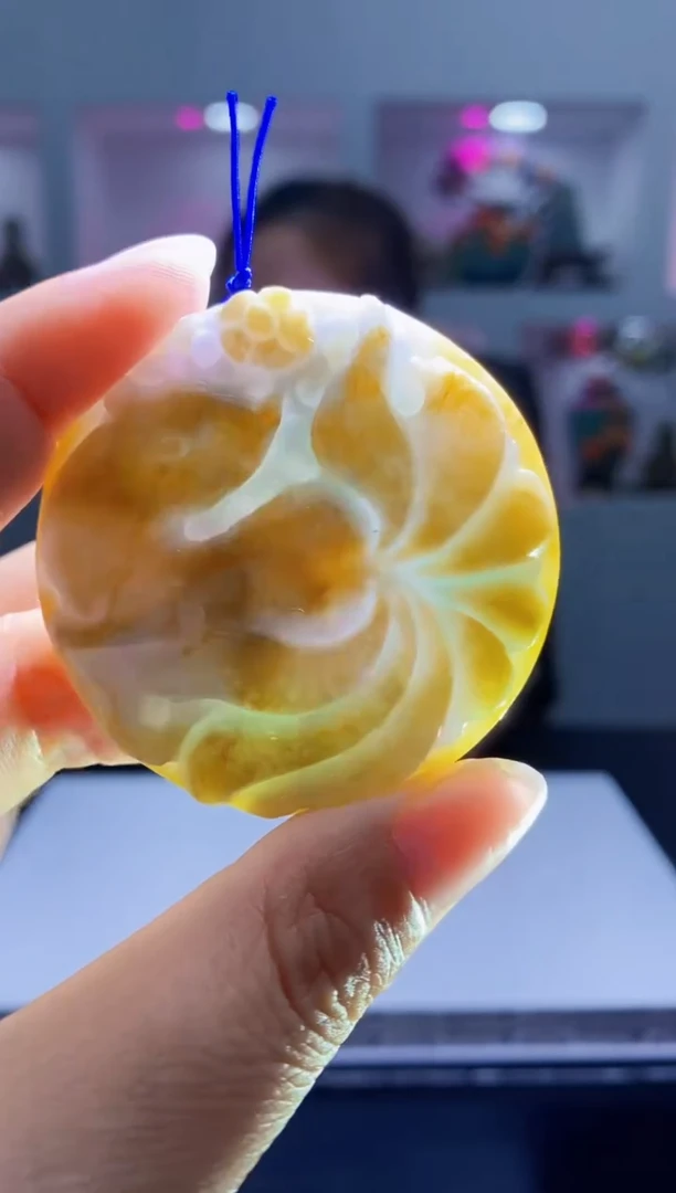 翡翠未镶嵌颈饰LL翡翠吊坠29-05