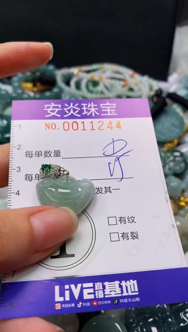 颈饰未镶嵌翡翠闪购0011244