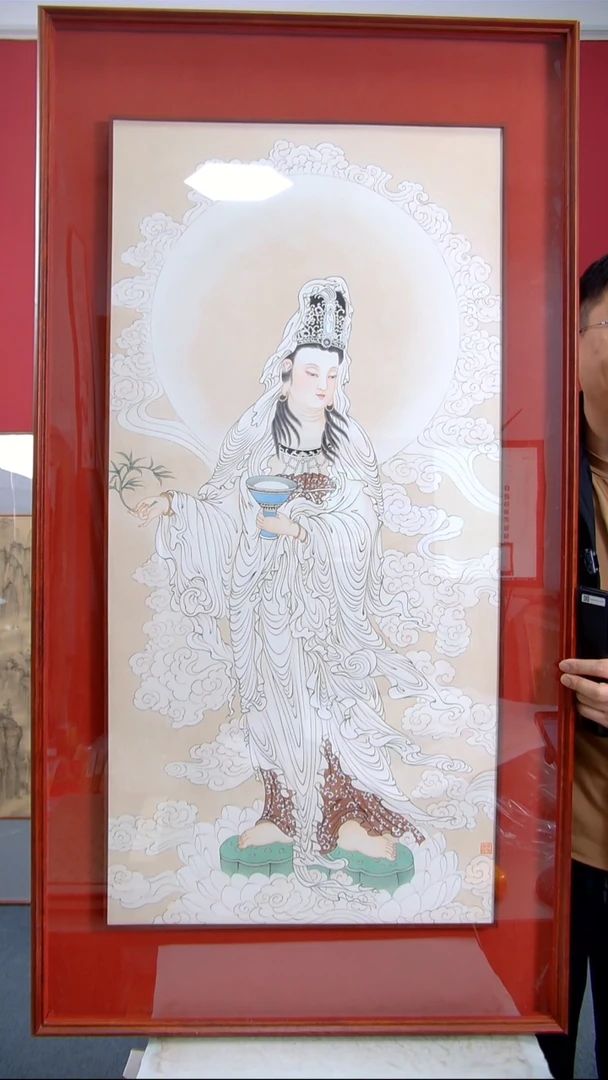 【闪购商品】国画孙翰章《观音》