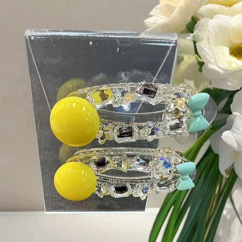 （200~500补cha）轻奢刘海夹女发夹简约可爱少女风时尚韩版百搭