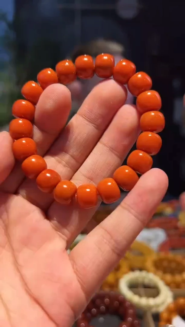 【闪购商品】南红玛瑙手串未镶嵌11+(柿1000)