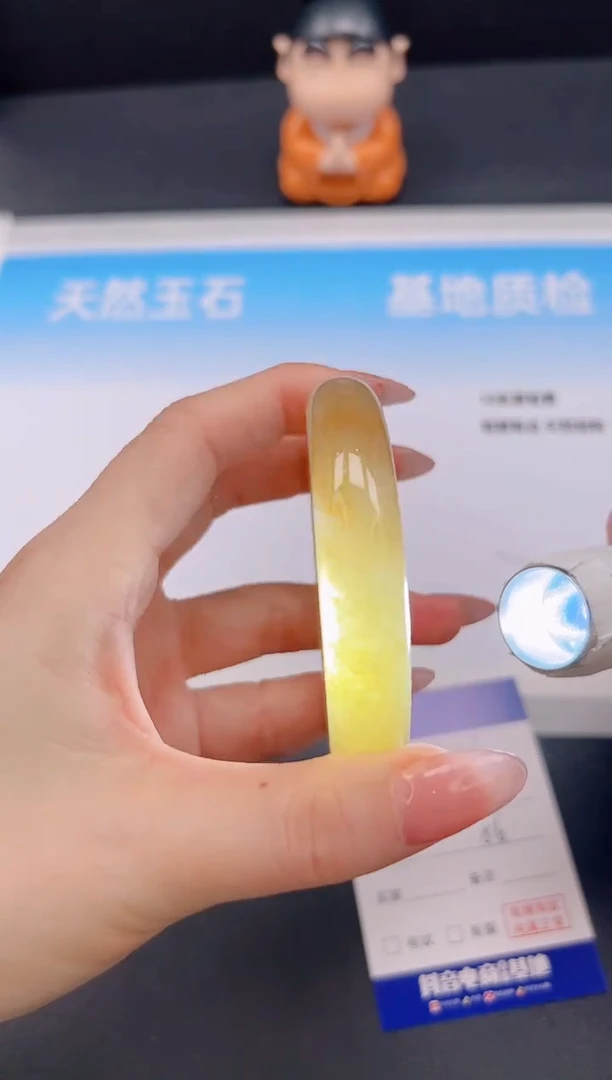 未镶嵌手镯石英质玉H6+56