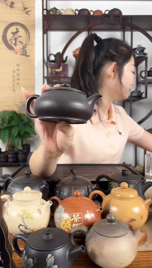 云南建水紫陶茶壶200CC左右微瑕