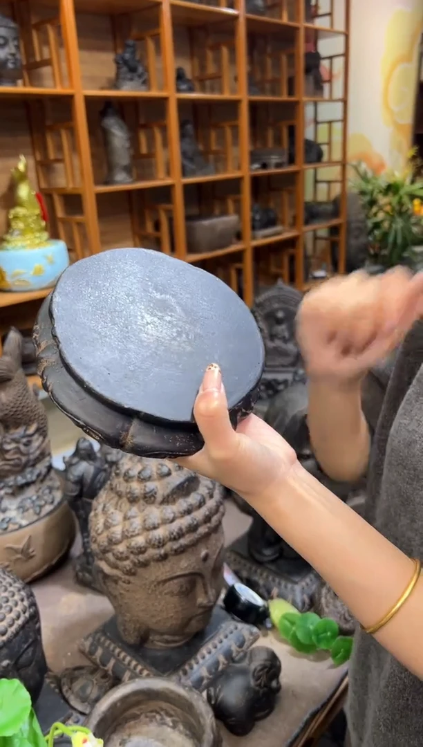 陶土【火山泥】金箍坛底座