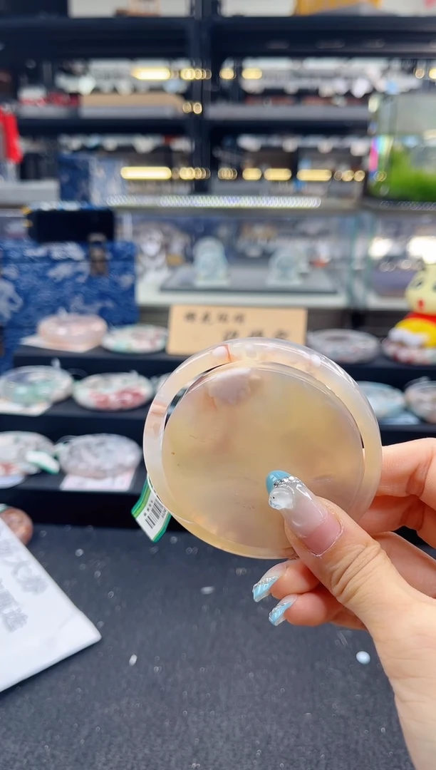 未镶嵌手镯石英质玉62圈口 （赠品镯心）3624587