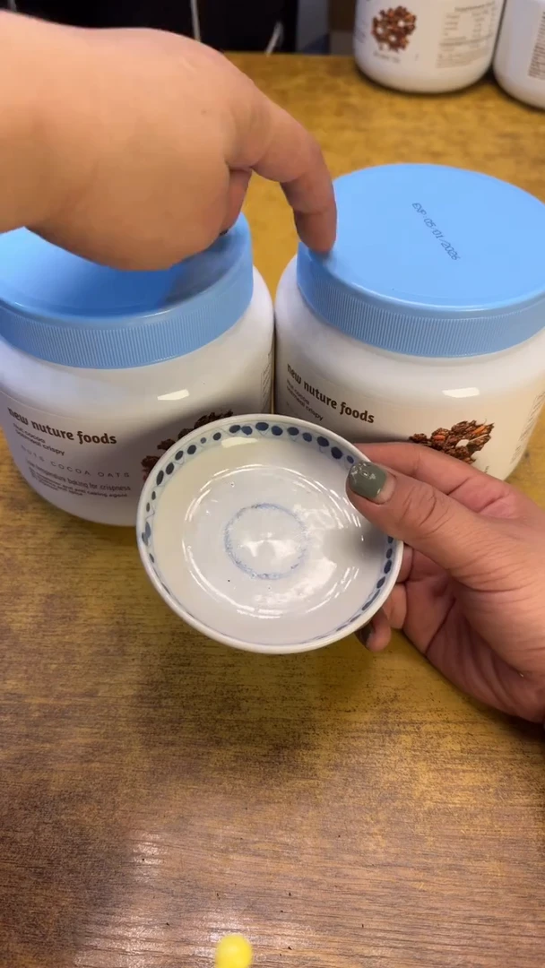 瓷器瓷器瑕疵瑕疵94巧克俩碗