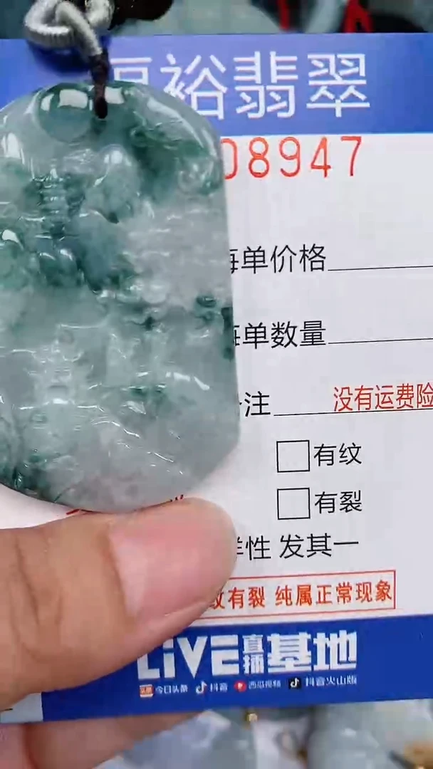 翡翠未镶嵌颈饰...0008947