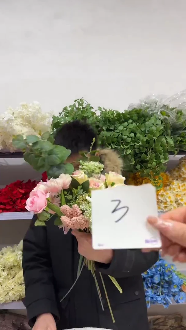 妍韵高端仿真花3