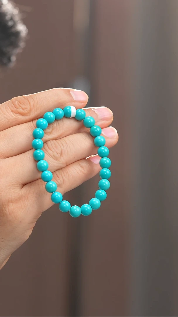 未镶嵌绿松石手链哈**娃1