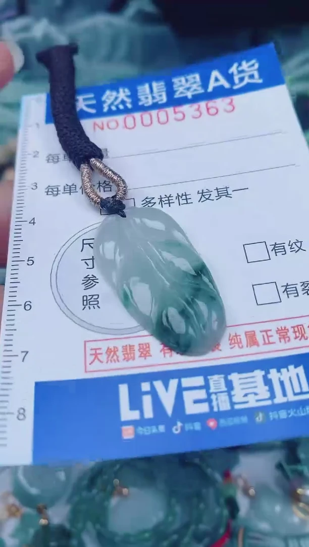 颈饰未镶嵌翡翠00005363