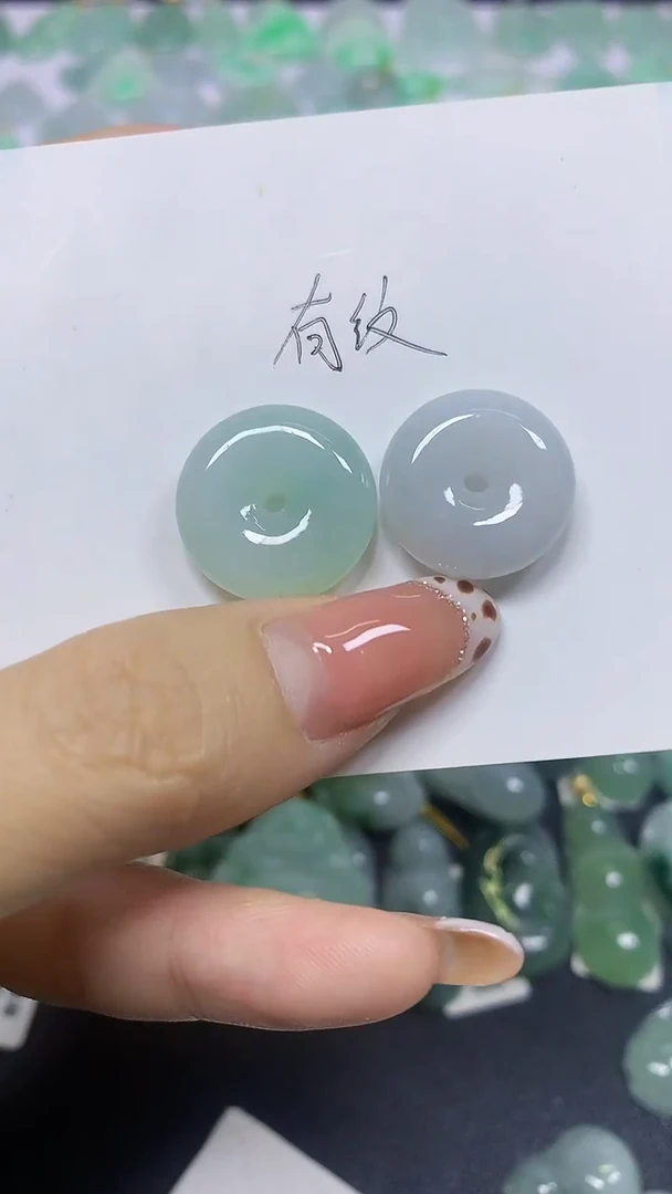 颈饰未镶嵌翡翠天然翡翠A货