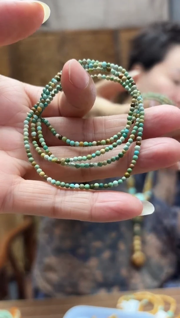 琥珀未镶嵌珠宝奇石项链 多样性发一件