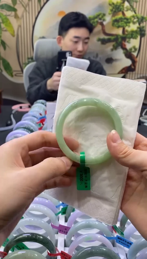 未镶嵌手镯翡翠9061