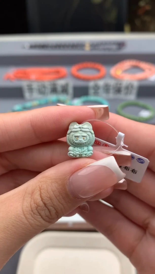 未镶嵌绿松石雕刻顺.C139