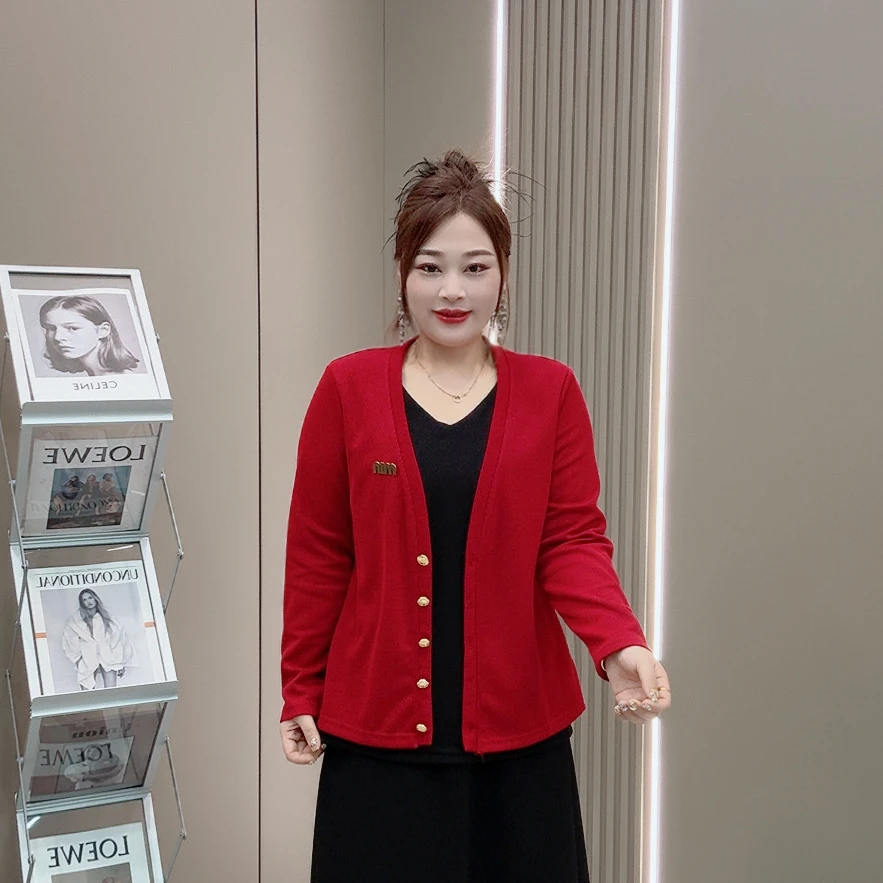 【上衣假两件】25新年假两件百搭遮肉上衣显瘦遮肉胖MM新年穿搭~