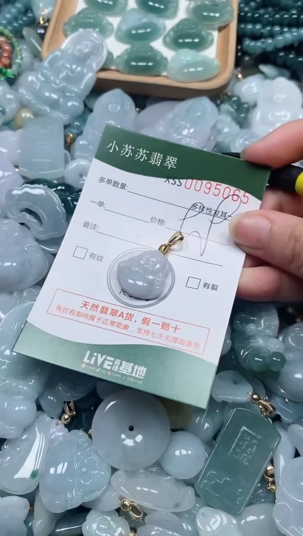 【闪购商品】翡翠颈饰未镶嵌闪购商品0095065