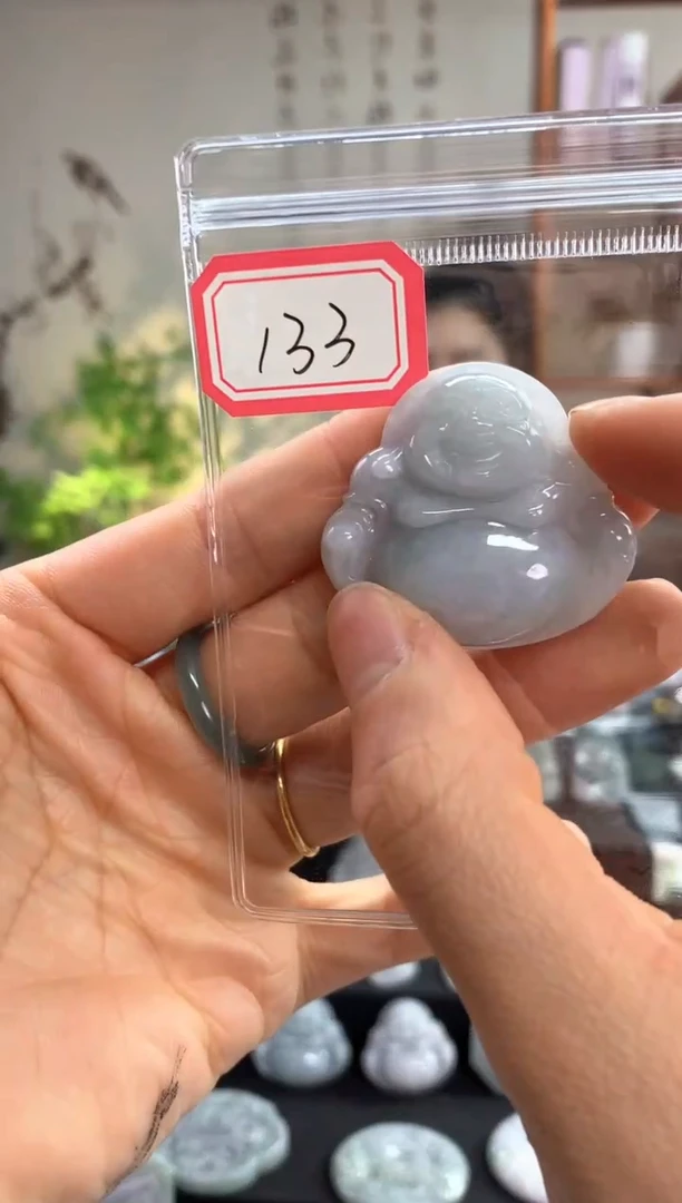 【闪购商品】翡翠颈饰未镶嵌佛公133