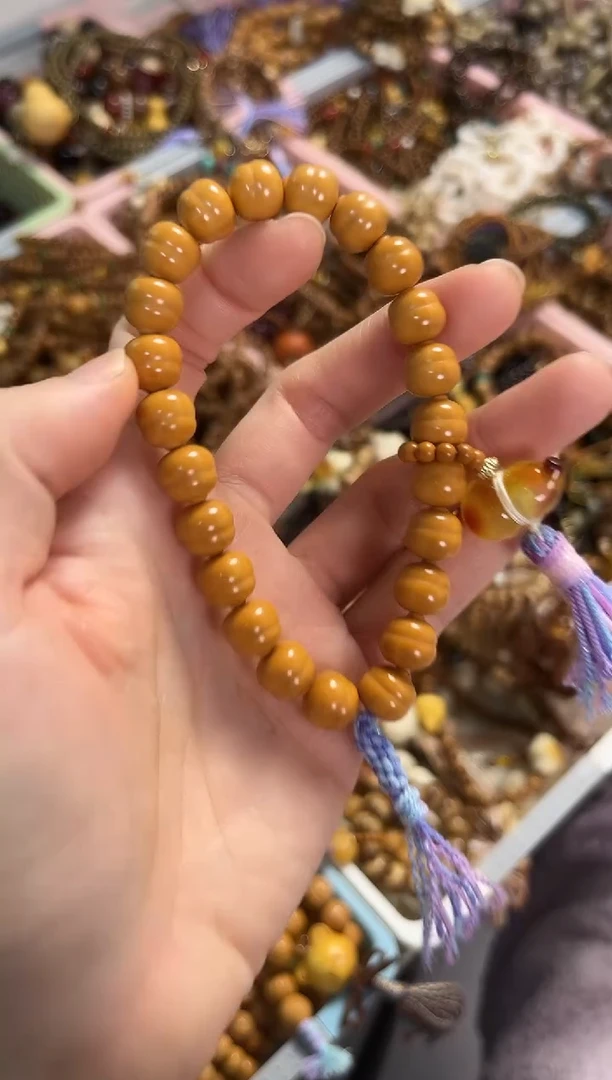 手串菩提根/象牙果猴头葫芦手持搭配葫芦（带嘴）