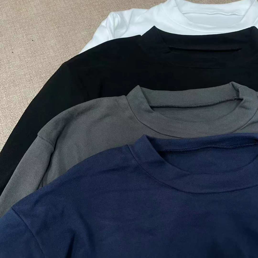 2508双面徳绒四色现货 男女同款打底