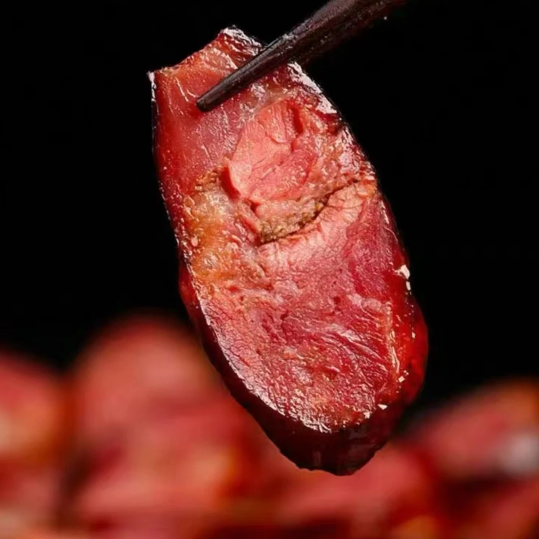 【现场称重】四川正宗农家手工灌装腊肠