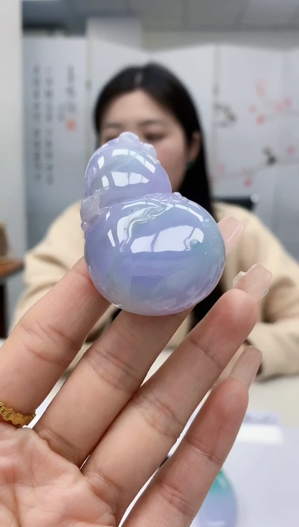 【闪购商品】定制翡翠未镶嵌0405lr-毛货挂件66