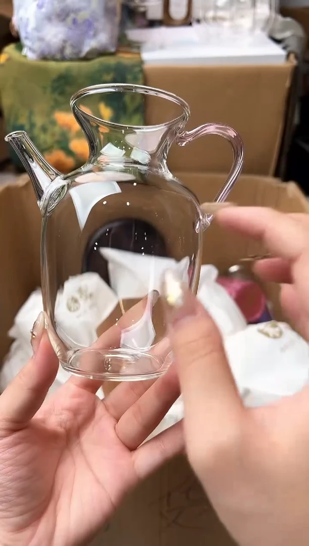 禾墨 仿宋执壶 浅粉色