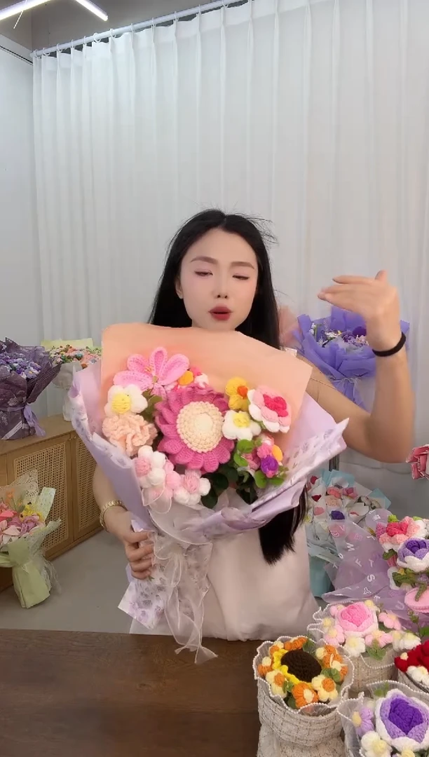 非遗手工定制花束，孤品清仓！