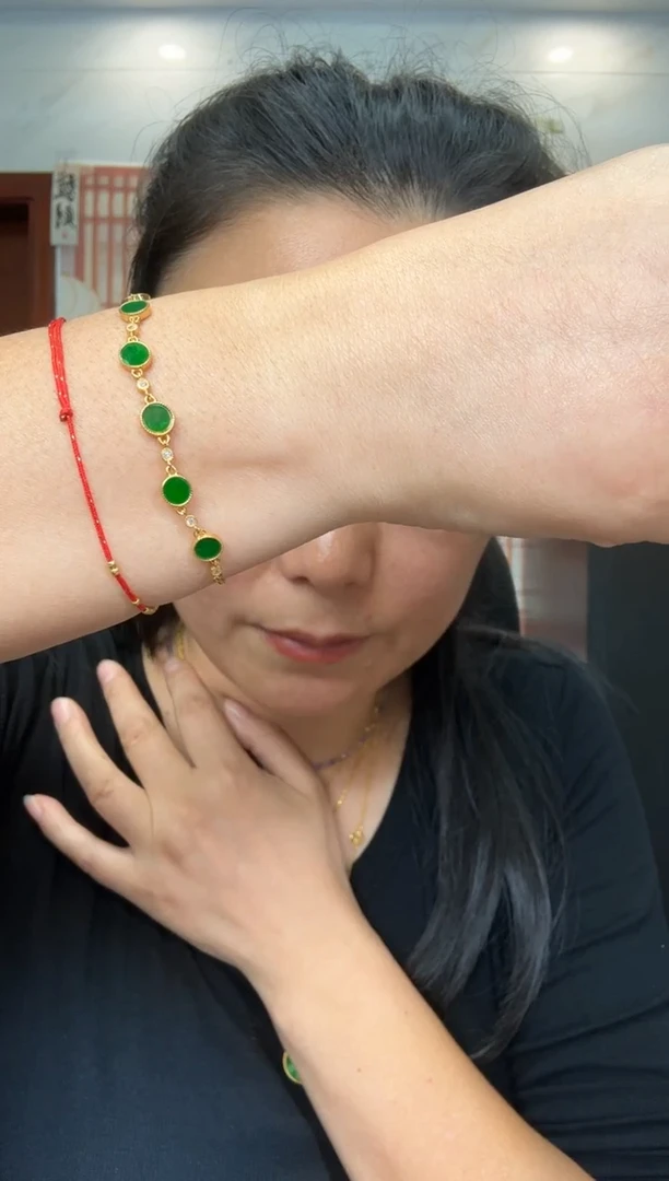 颈饰银S925镶嵌翡翠【多样性发其一】00002494