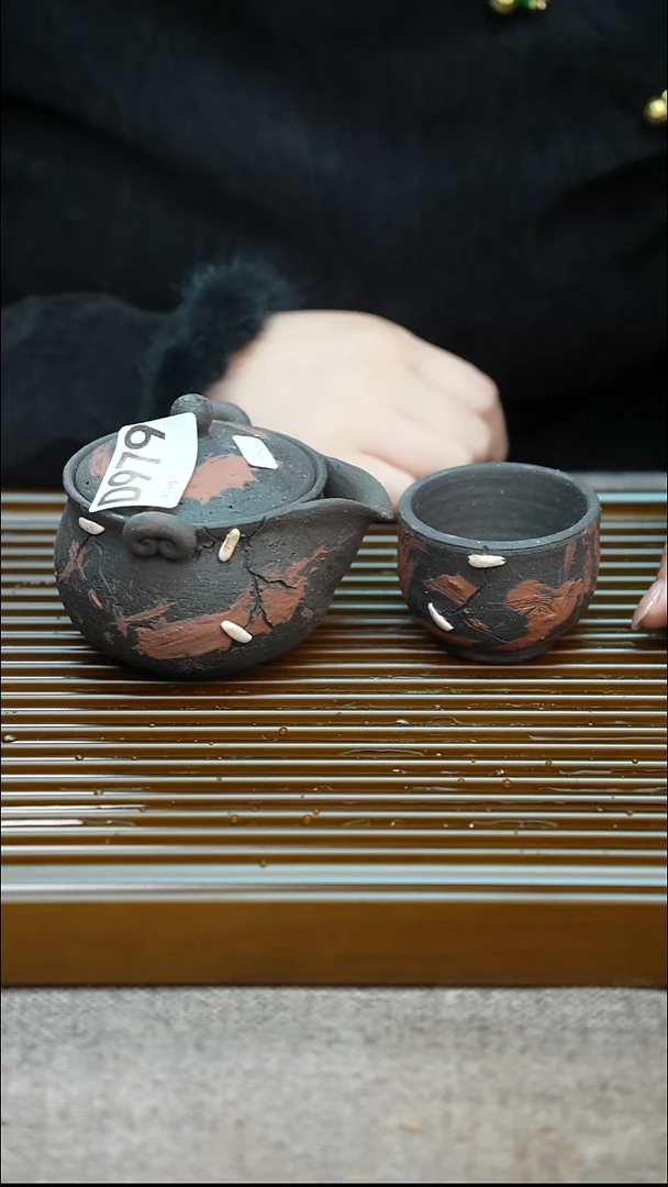 手工粗陶茶具每只不一样