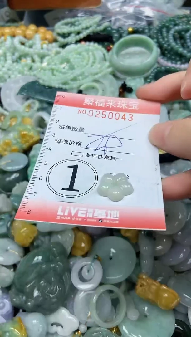 未镶嵌挂件翡翠闪购0250043