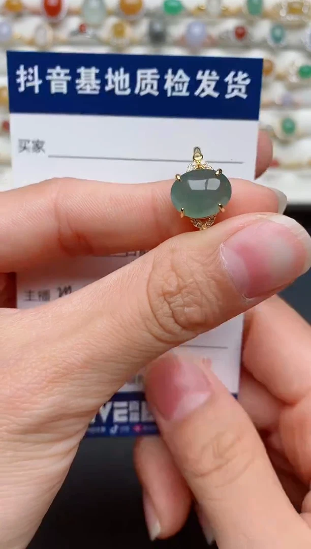 【闪购商品】翡翠戒指银S925镶嵌..............