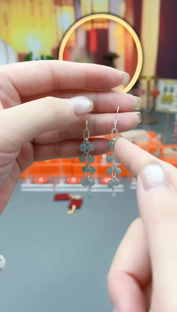 未镶嵌翡翠耳饰911